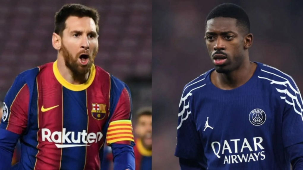 Không úp mở, Dembele chọn “GOAT” giữa Ronaldo và Messi!